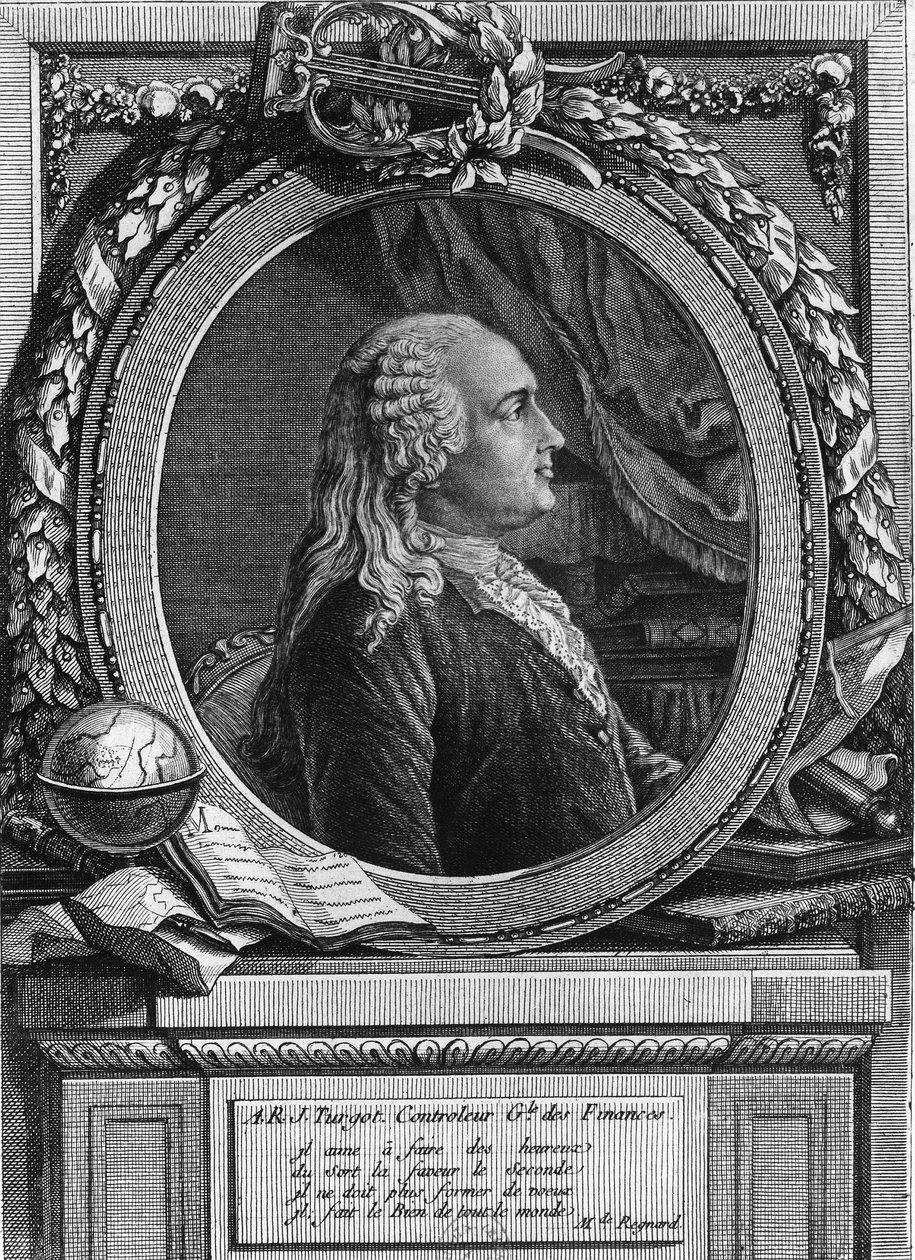 Porträt von Anne Robert Jacques Turgot (1727-1781), Baron de l