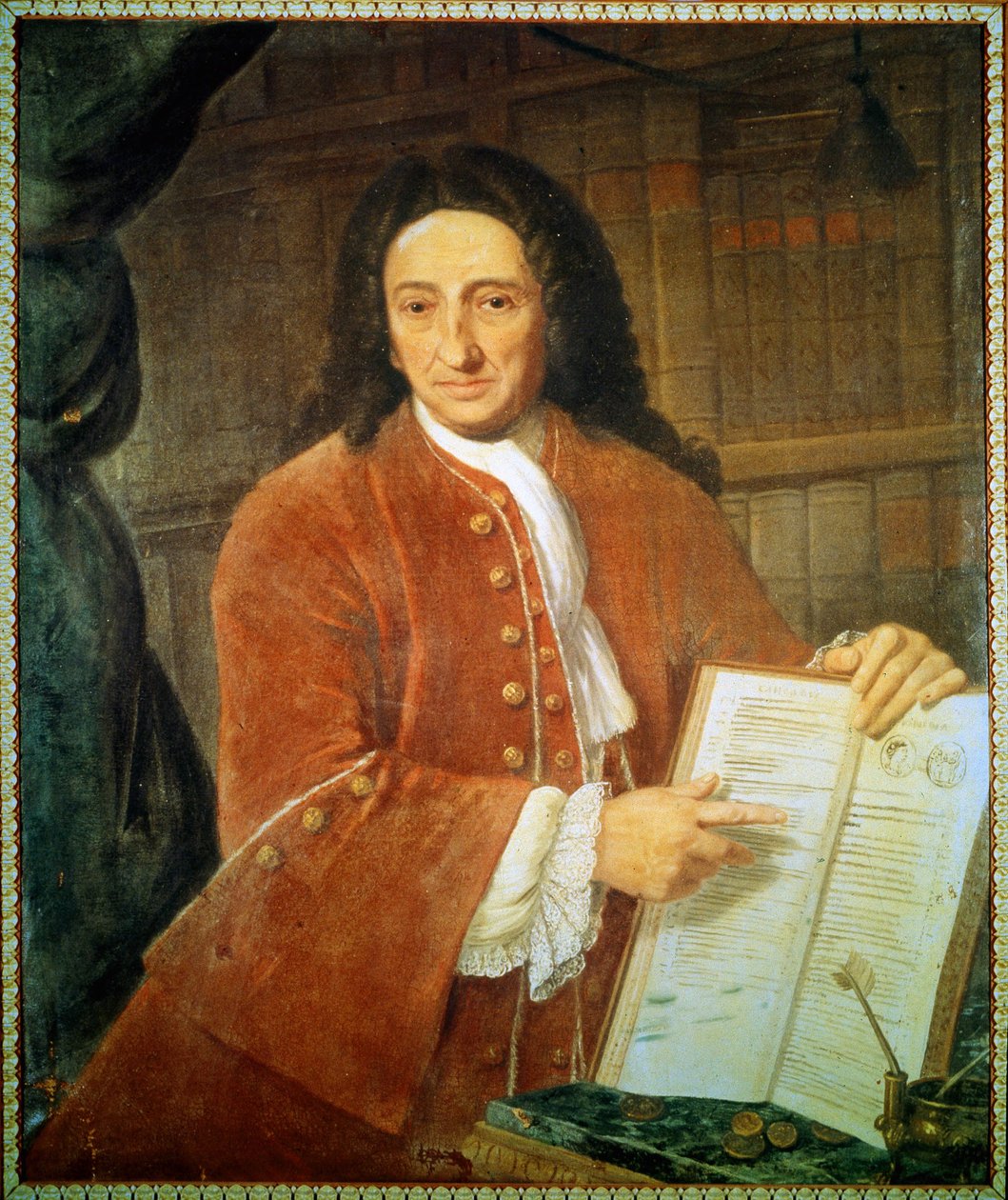 Porträt von Apostolo Zeno, Librettist und Dichter. von Unknown artist