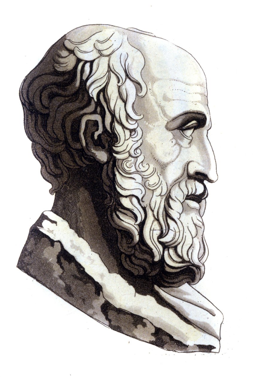 Porträt des attischen Redners Lysias von Unknown artist