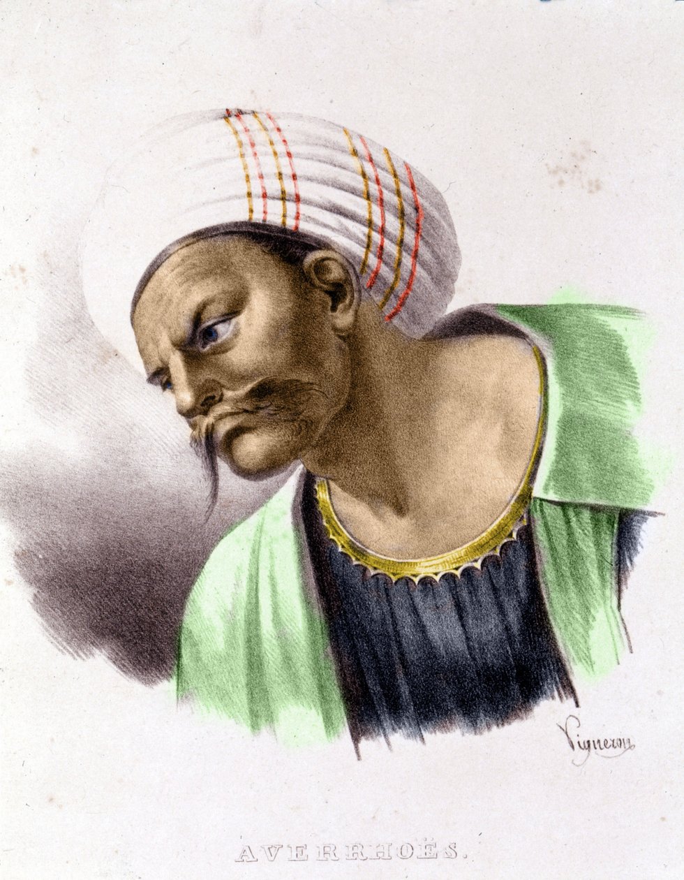 Porträt von Averroes von Unknown artist