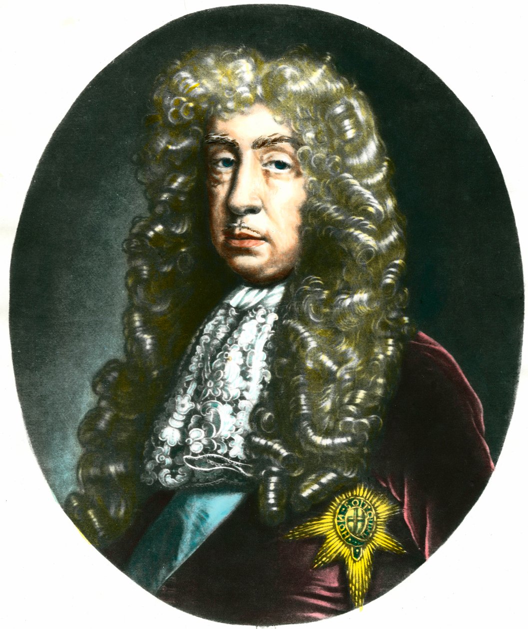 Porträt von Herzog und Graf John de Lauderdale (1616-1682), schottischer Politiker. Gravur des 19. Jahrhunderts, Privatsammlung von Unknown artist