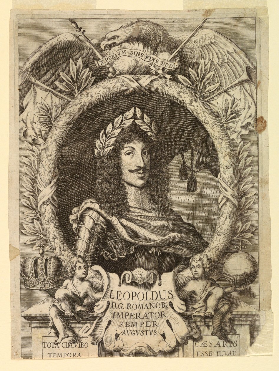 Porträt von Kaiser Leopold I. (1640-1705) von Unknown artist