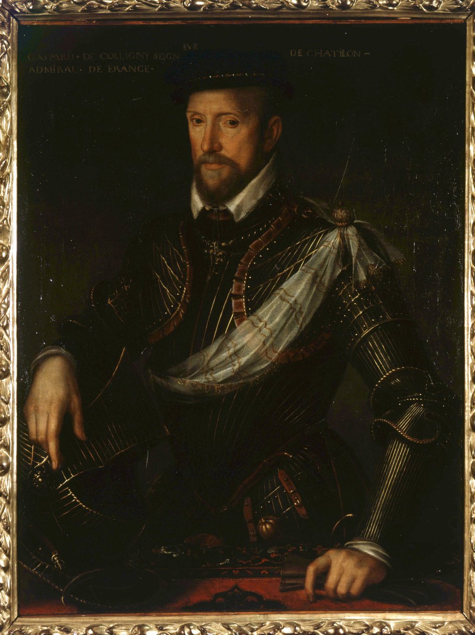 Porträt von Gaspard de Coligny (1519-1572), Admiral von Frankreich von Unknown artist