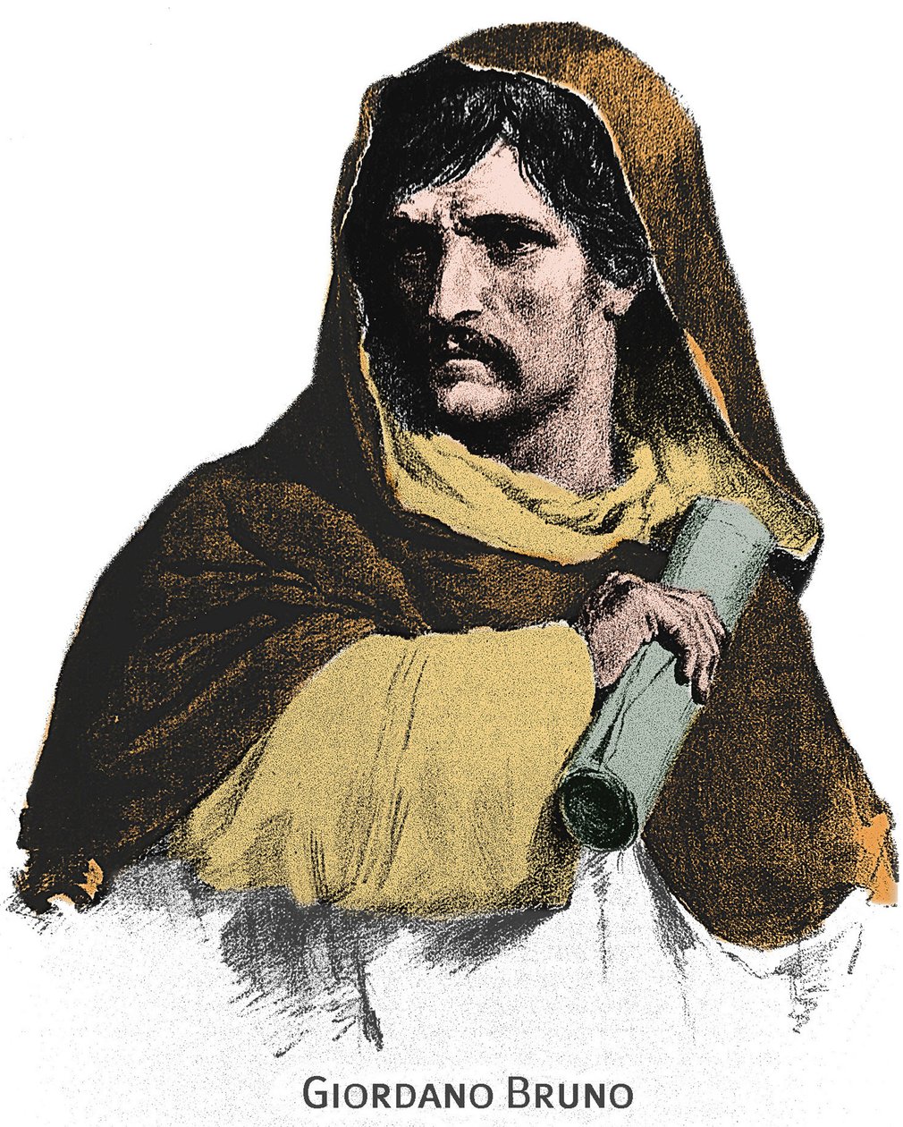 Porträt von Giordano Bruno (1548-1600) von Unknown artist
