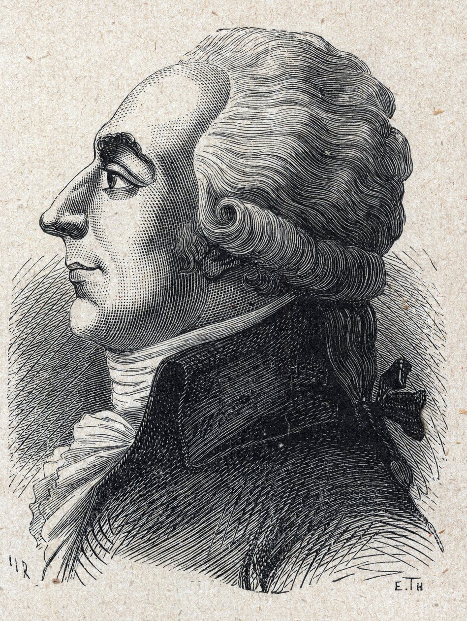 Porträt von Jean-Baptiste Cloots, genannt Anacharsis Klootz (oder Clootz) von Unknown artist