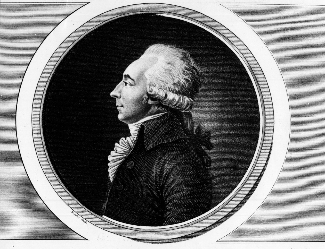 Porträt von Jean Baptiste Anacharsis Clootz von Unknown artist