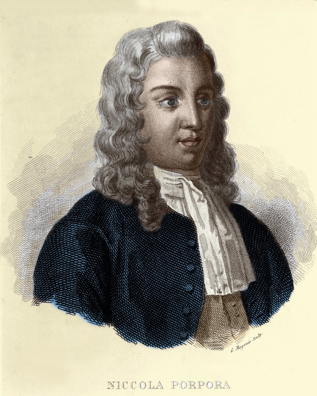 Porträt von Nicola Antonio Porpora, italienischer Komponist (1686-1768) von Unknown artist