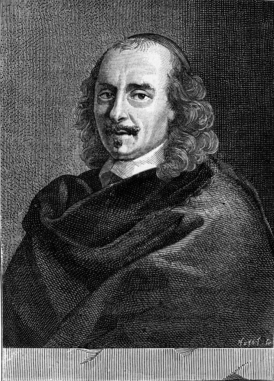 Porträt von Pierre Corneille (1606 - 1684) von Unknown artist