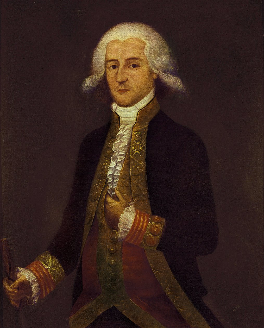 Porträt des spanischen Seemanns und Militärs Federico Carlos Gravina (1756-1836), Ende des 18. - 19. Jahrhunderts von Unknown artist