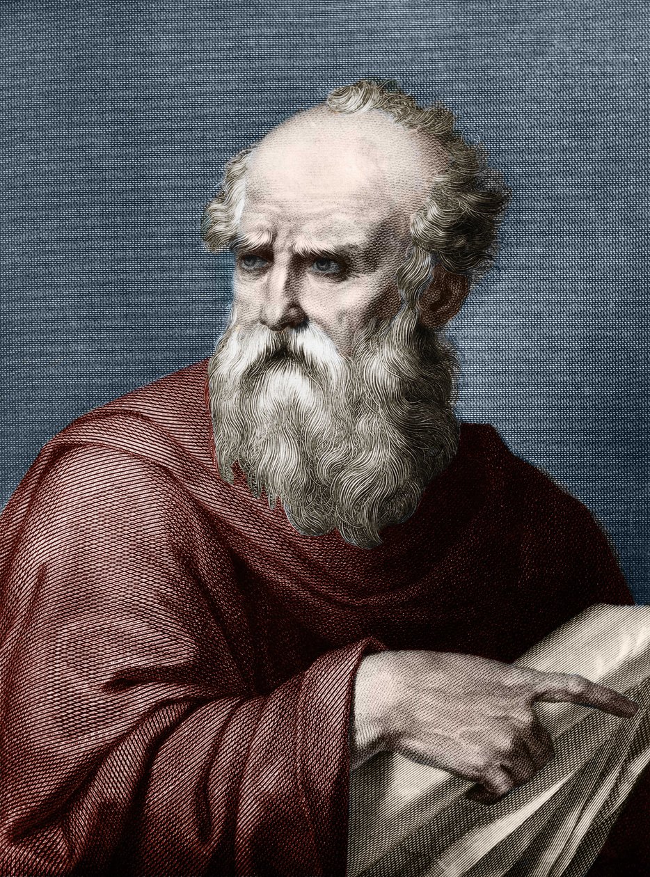 Porträt von Vitruv (Marcus Vitruvius Pollio), römischer Architekt, der im 1. Jahrhundert v. Chr. lebte. von Unknown artist