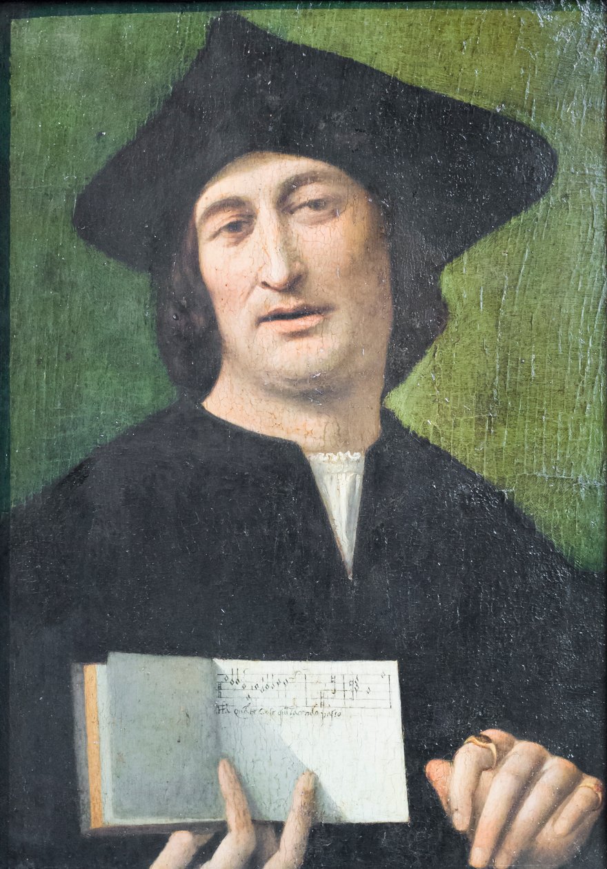 Porträt eines Sängers von Unknown artist