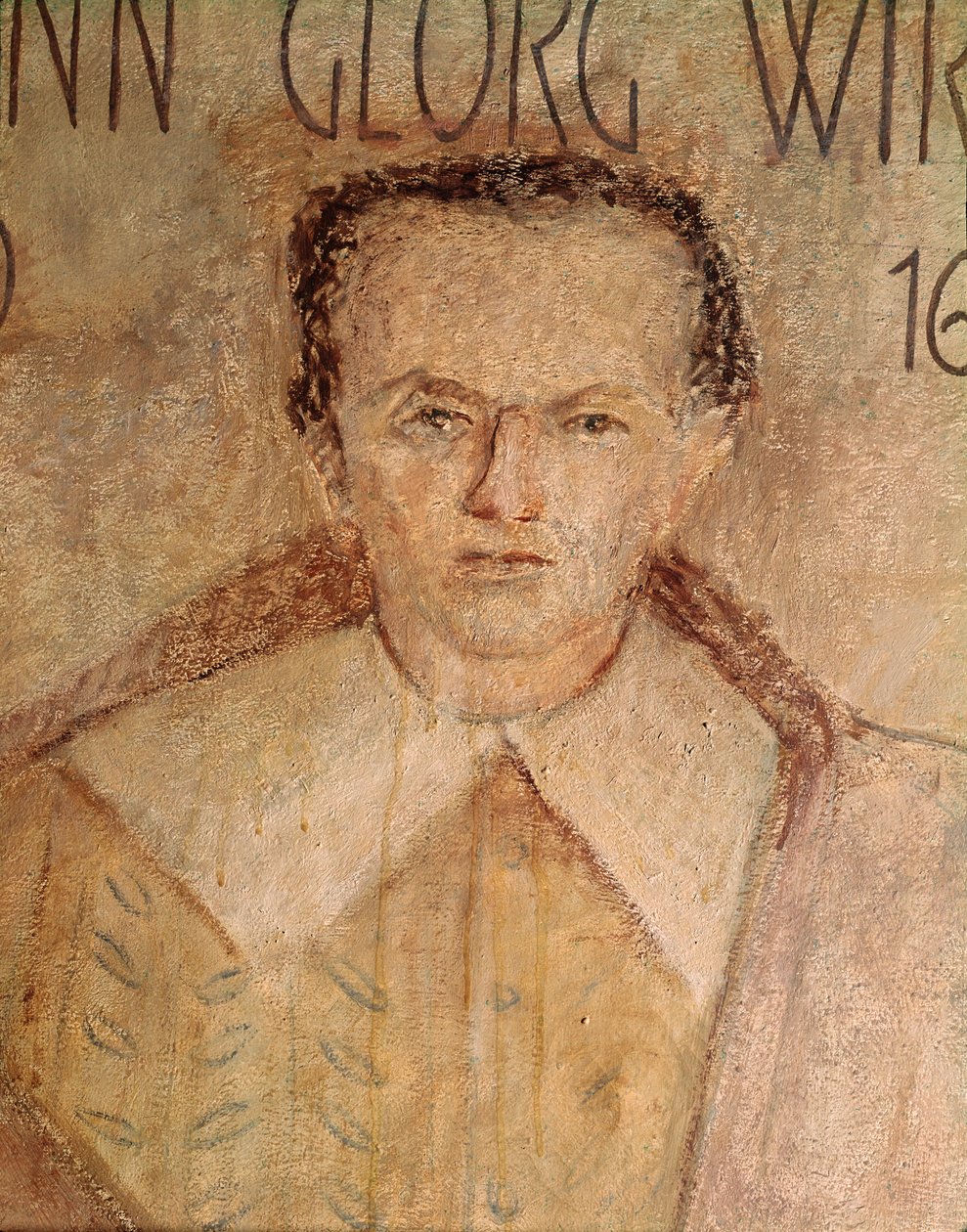 Porträt des deutschen Arztes Jean-George Wirsung von Unknown artist