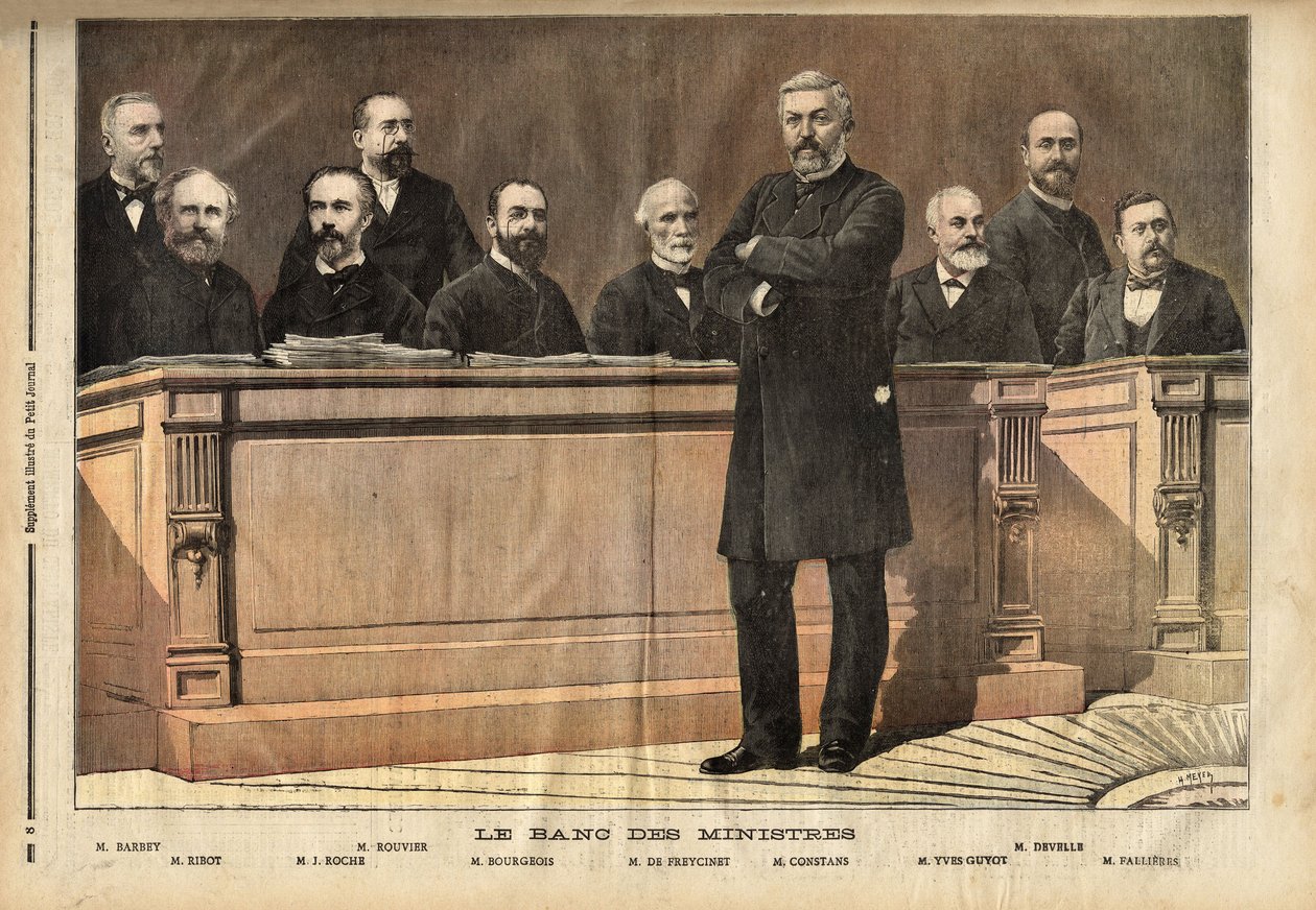 Porträt der Regierung vom 17. März von Unknown artist