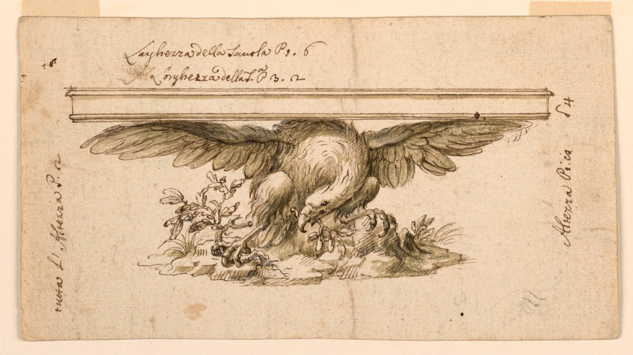 Entwurf für einen Tisch von Unknown artist