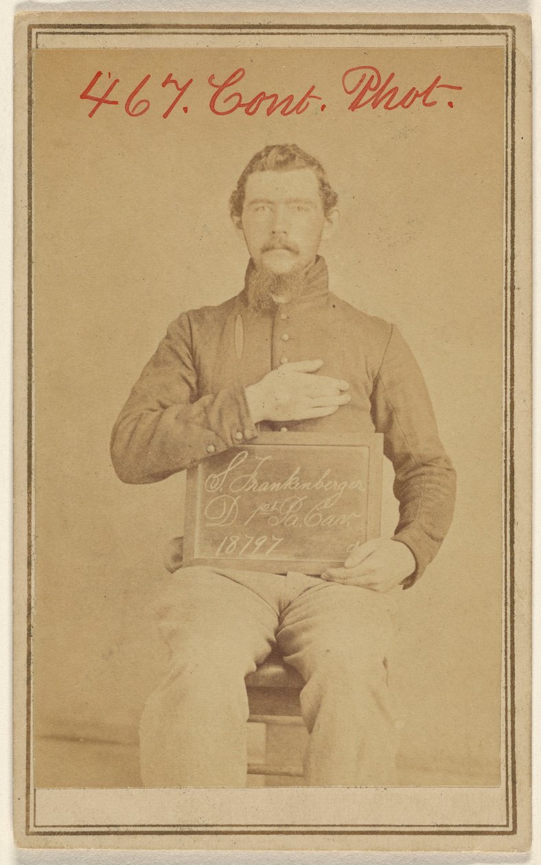 [S. Frankenberger D. 1. Pa. Kav. 18797, Bürgerkriegsopfer] von Unknown artist
