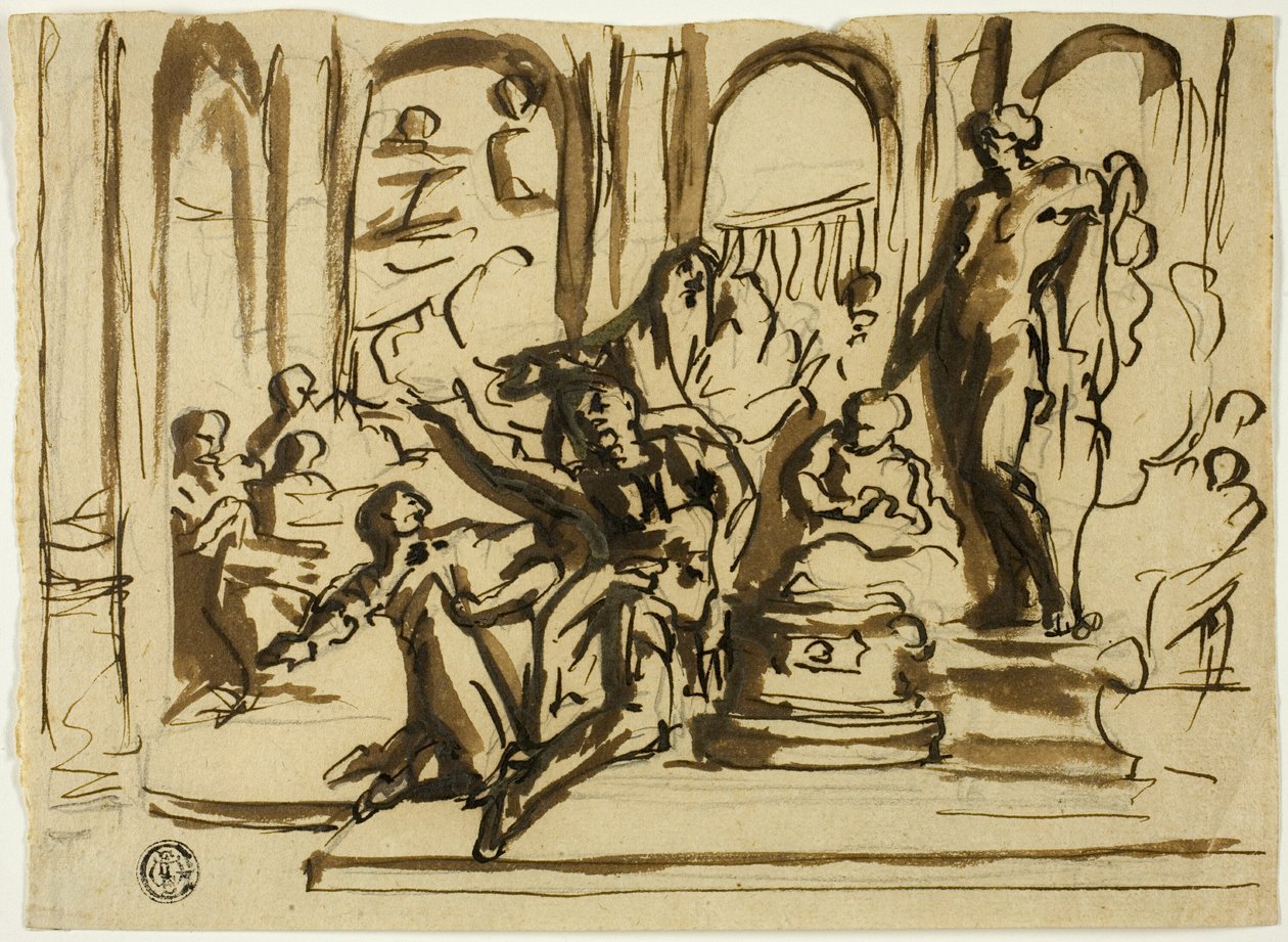 Opferszene von Unknown artist