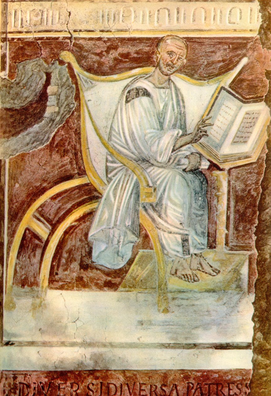 Heiliger Augustinus von Hippo, Lateran, Rom von Unknown artist