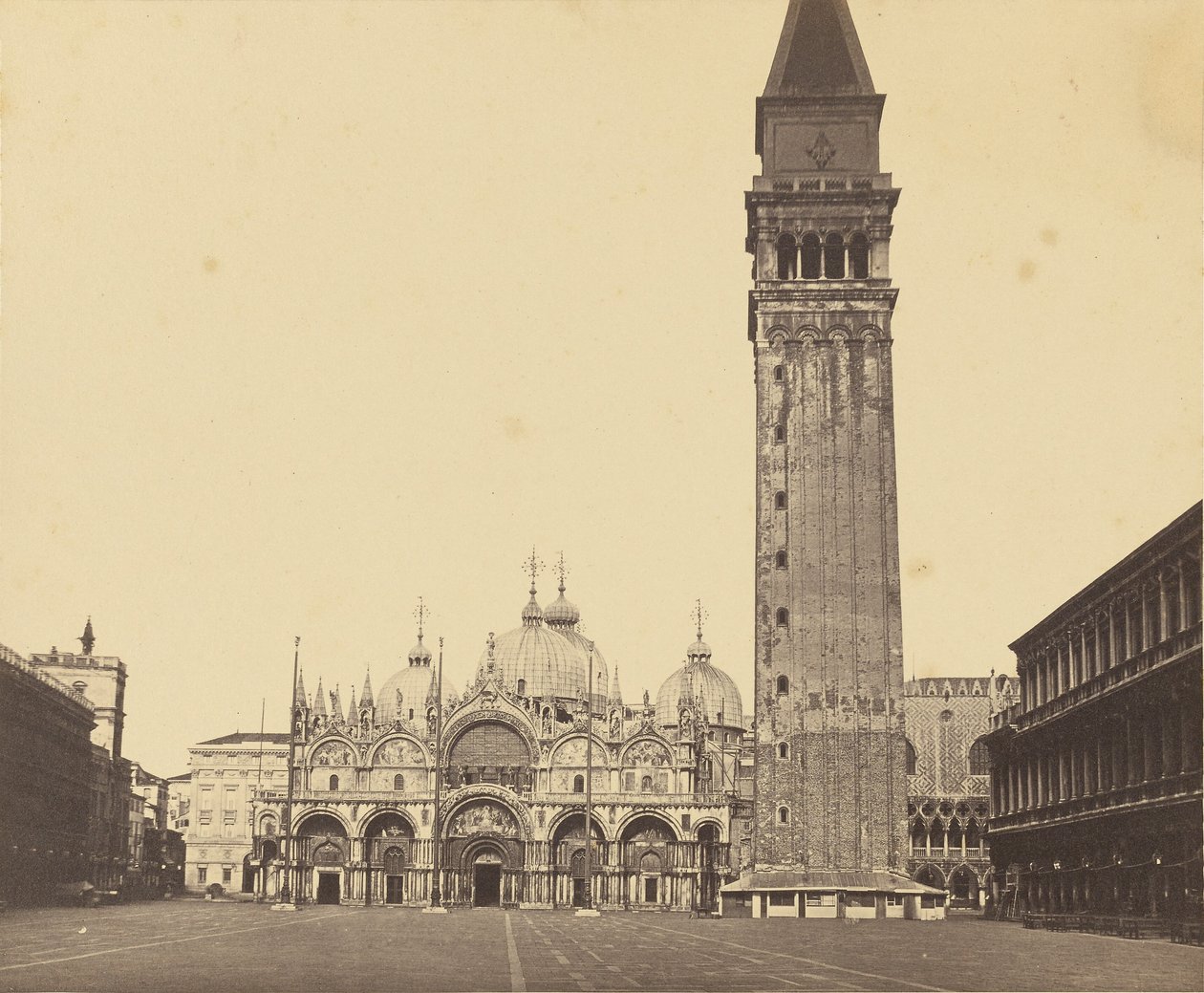 Markusdom und Campanile von Unknown artist