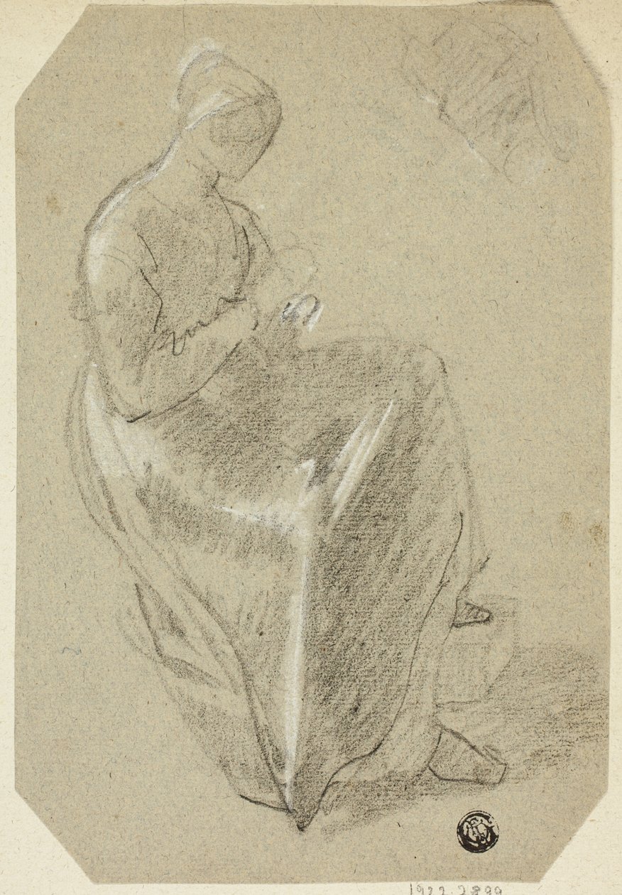 Sitzende Frau von Unknown artist