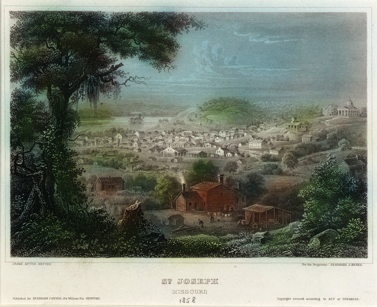 St. Joseph (Missouri) von Unknown artist