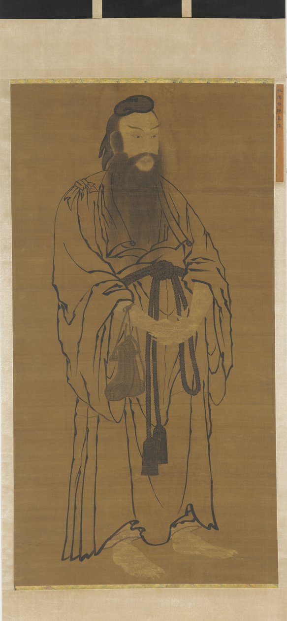 Stehende Figur von Lü Dongbin von Unknown artist