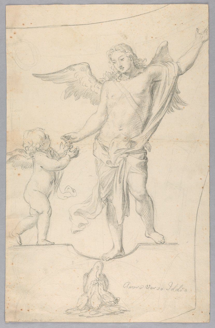 Studie für ein allegorisches Gemälde von Unknown artist