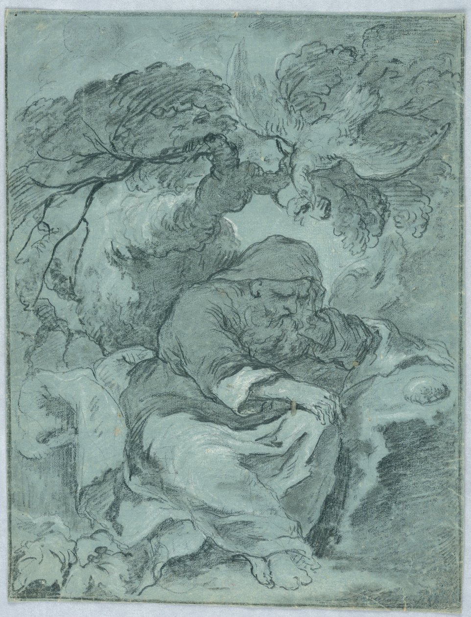 Studie für St. Paulus der Einsiedler von Unknown artist