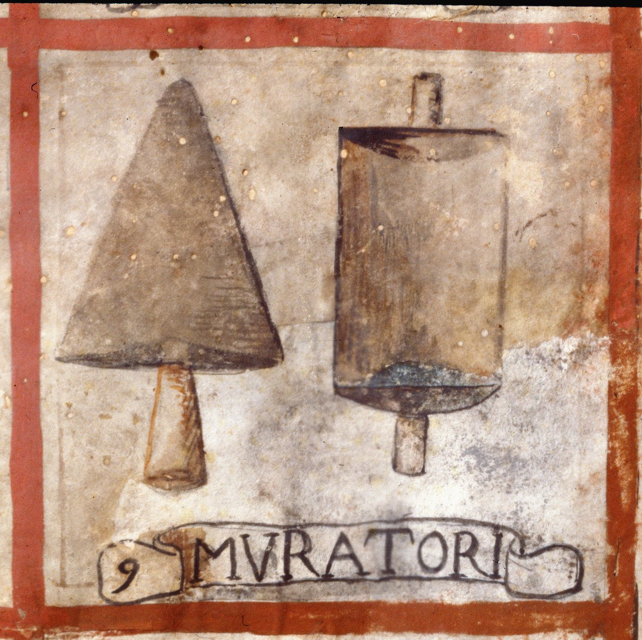 Symbol der Maurer (Zunfttafel) von Unknown artist