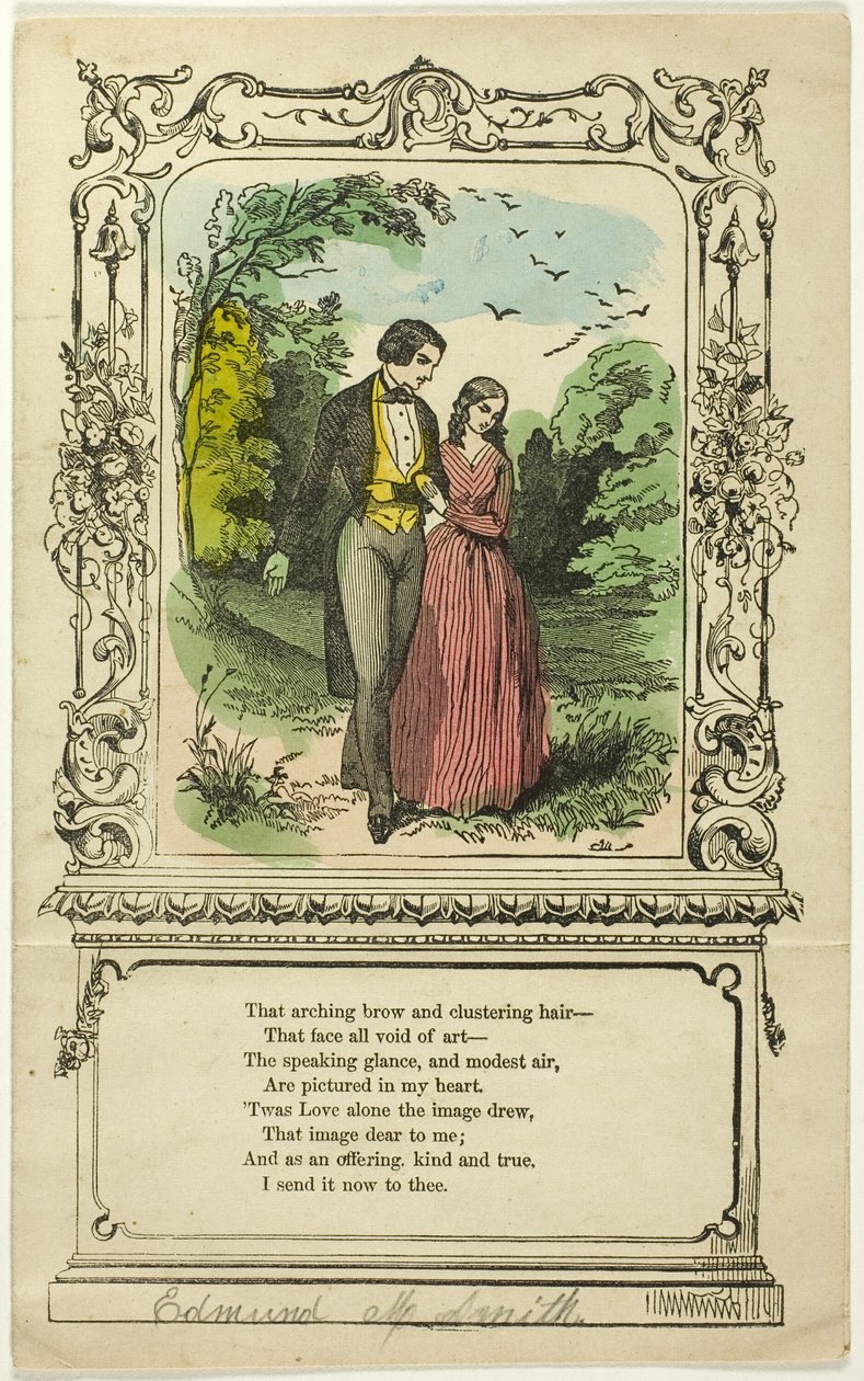 Das sich wölbende Gebräu und das sich sammelnde Haar (Valentinstag) von Unknown artist