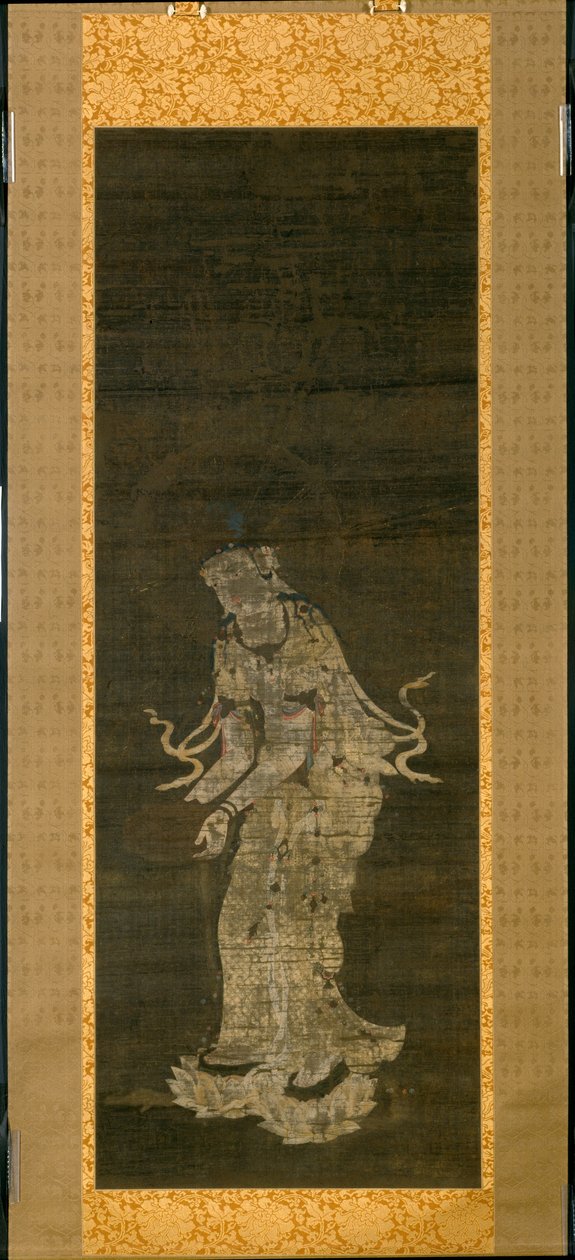 Der Bodhisattva Kannon, aus dem Triptychon Annäherung der Amida-Trinität von Unknown artist