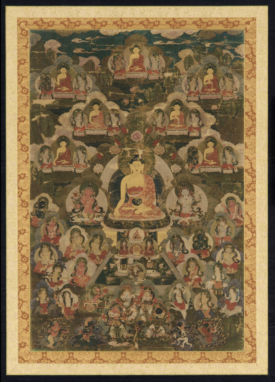 Die Acht Medizin-Buddhas von Unknown artist