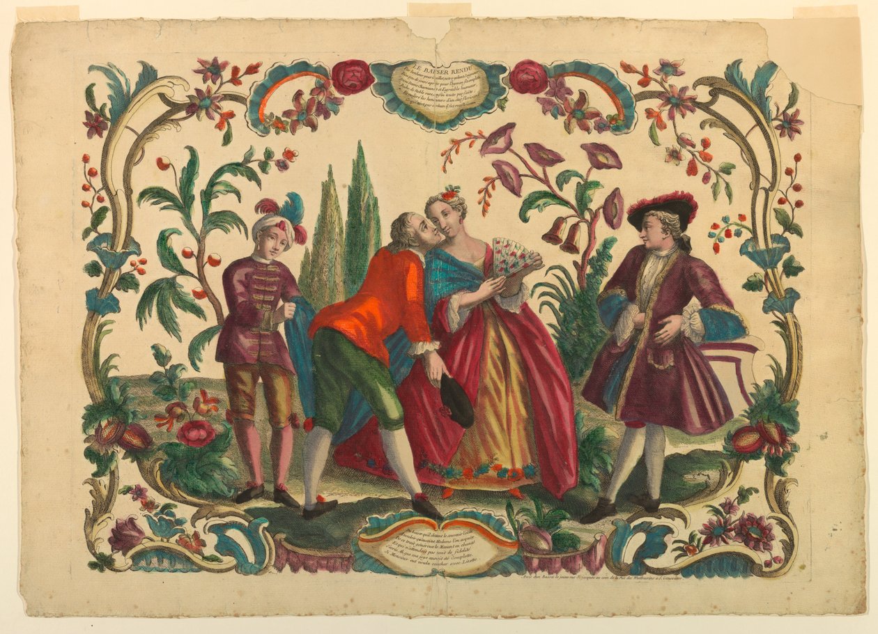Der erwiderte Kuss von Unknown artist