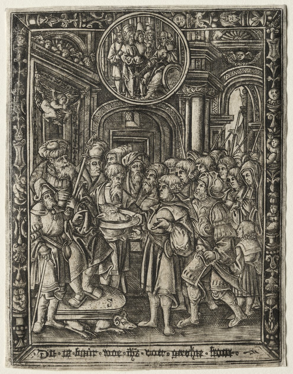 Der alte König auf seinem Thron von Unknown artist