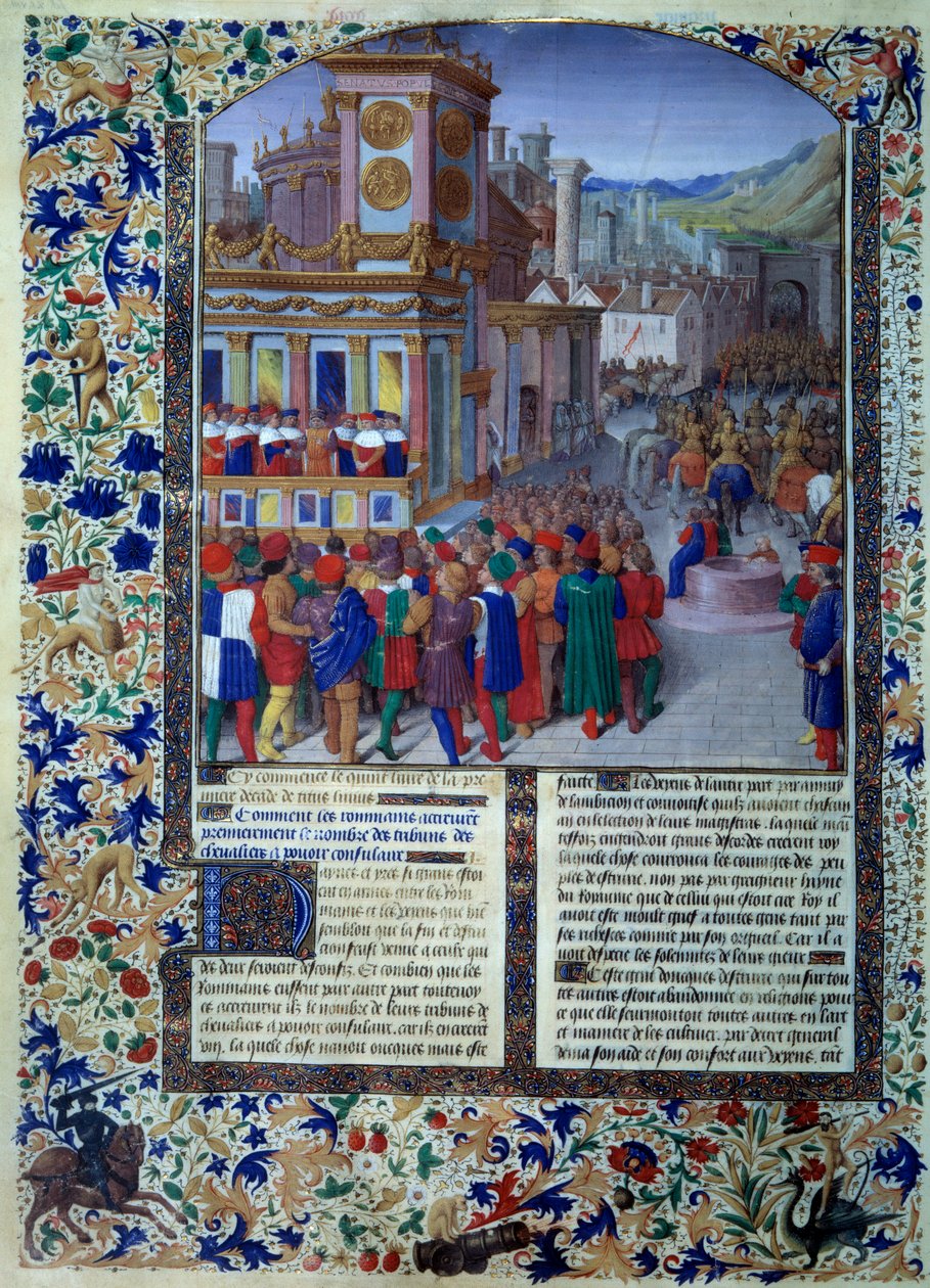 Die Römer bereiten die Belagerung von Veii im Jahr 396 v. Chr. vor ...
