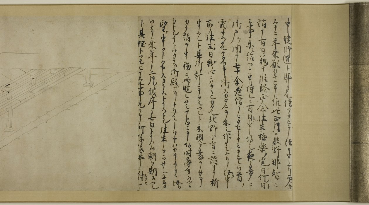 Die Geschichte von Sugawara no Michizane (Kitano Tenjin Emaki Dankan) von Unknown artist