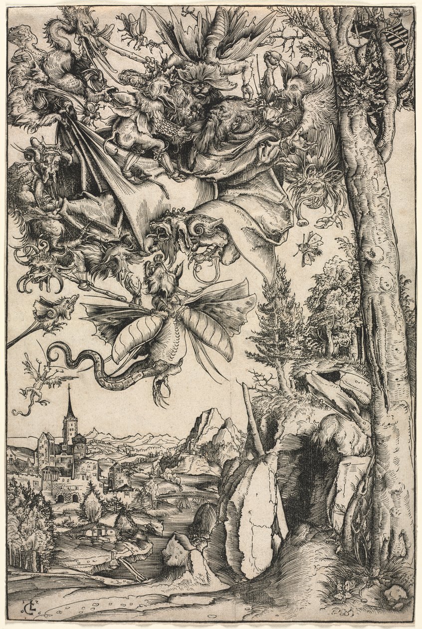 Die Versuchung des heiligen Antonius von Unknown artist