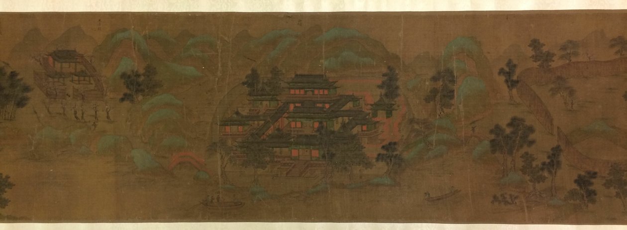 Die Wangchuan-Villa von Unknown artist