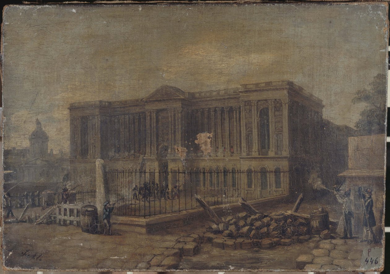 Der Angriff auf den Louvre, 29. Juli von Unknown artist