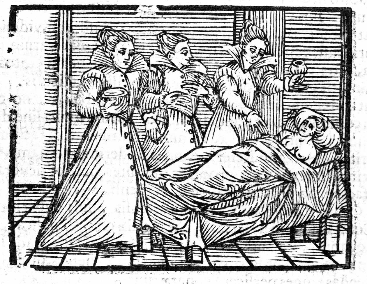 Der Tod der Hexe aus Francesco Guaccio „Compendium Maleficarum“ Mailand 1608 von Unknown artist
