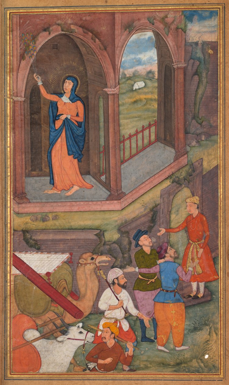 Der Geburtsort Jesu, aus einem Spiegel der Heiligkeit (Mir’at al-quds) von Pater Jerome Xavier von Unknown artist