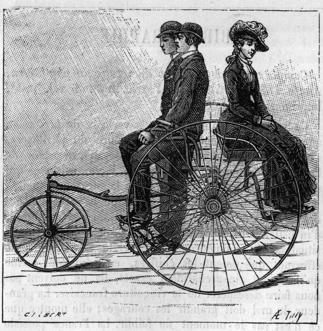 Dreiräder auf der Stanley Club Ausstellung in London, England von Unknown artist