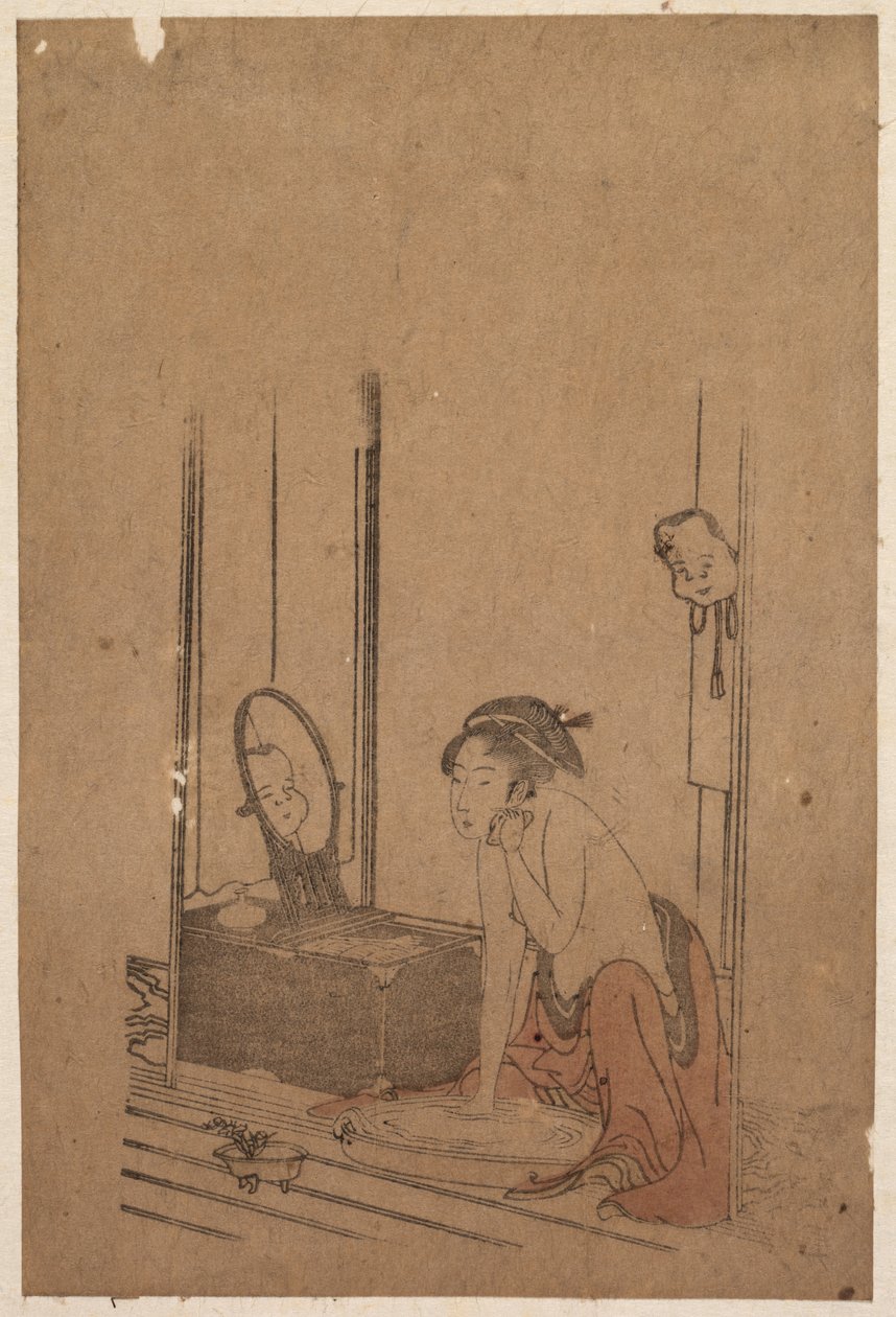 Badende Frau von Unknown artist