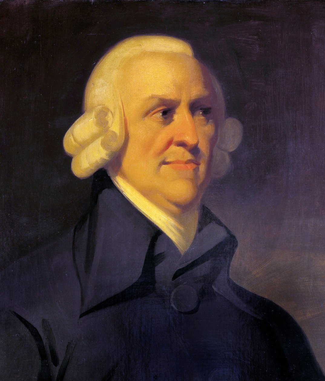 Detail von Porträt von Adam Smith (1723-1790) von Unknown artist