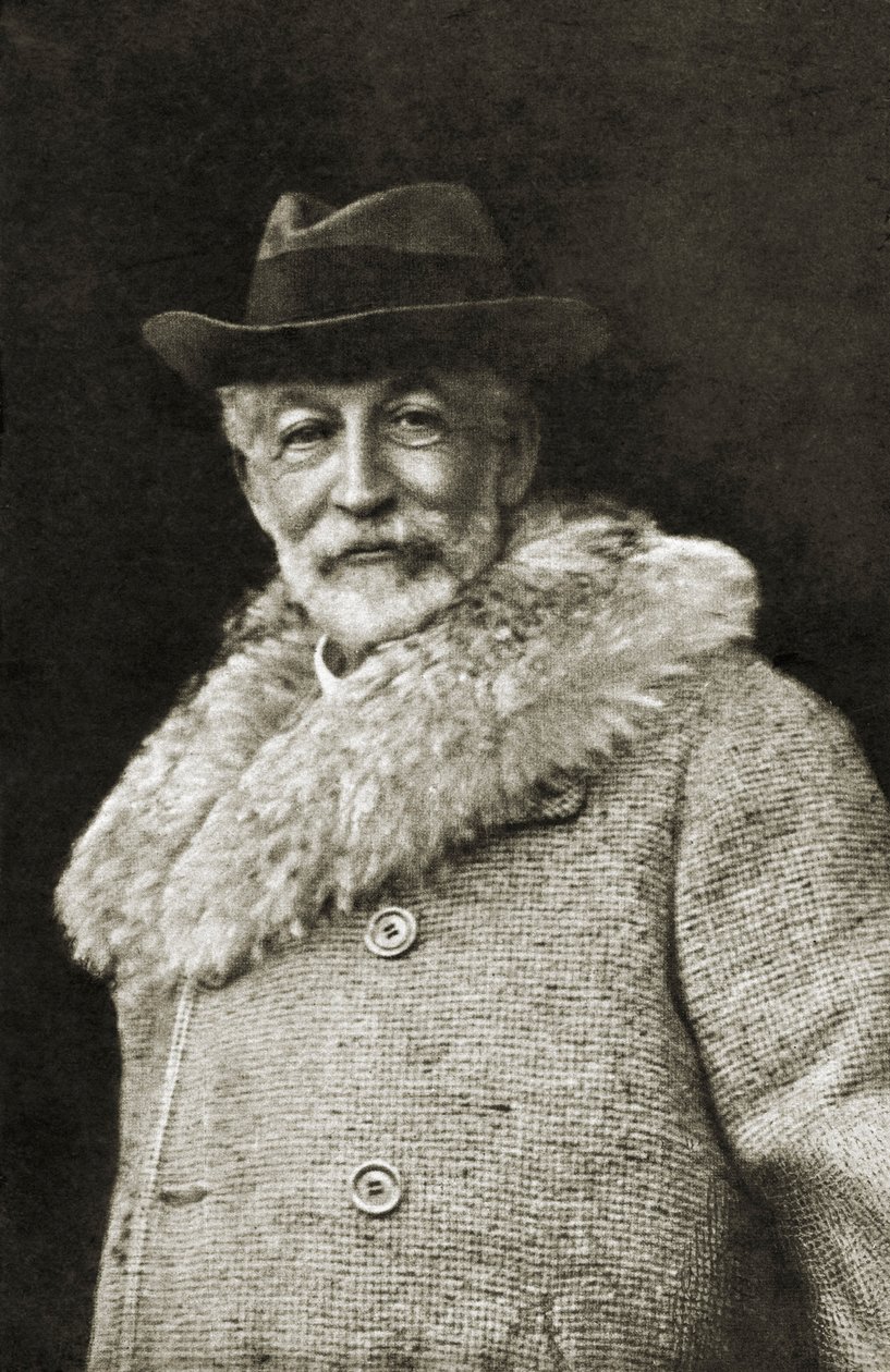 Baron Edmond de Rothschild (s/w Foto) von Unknown photographer