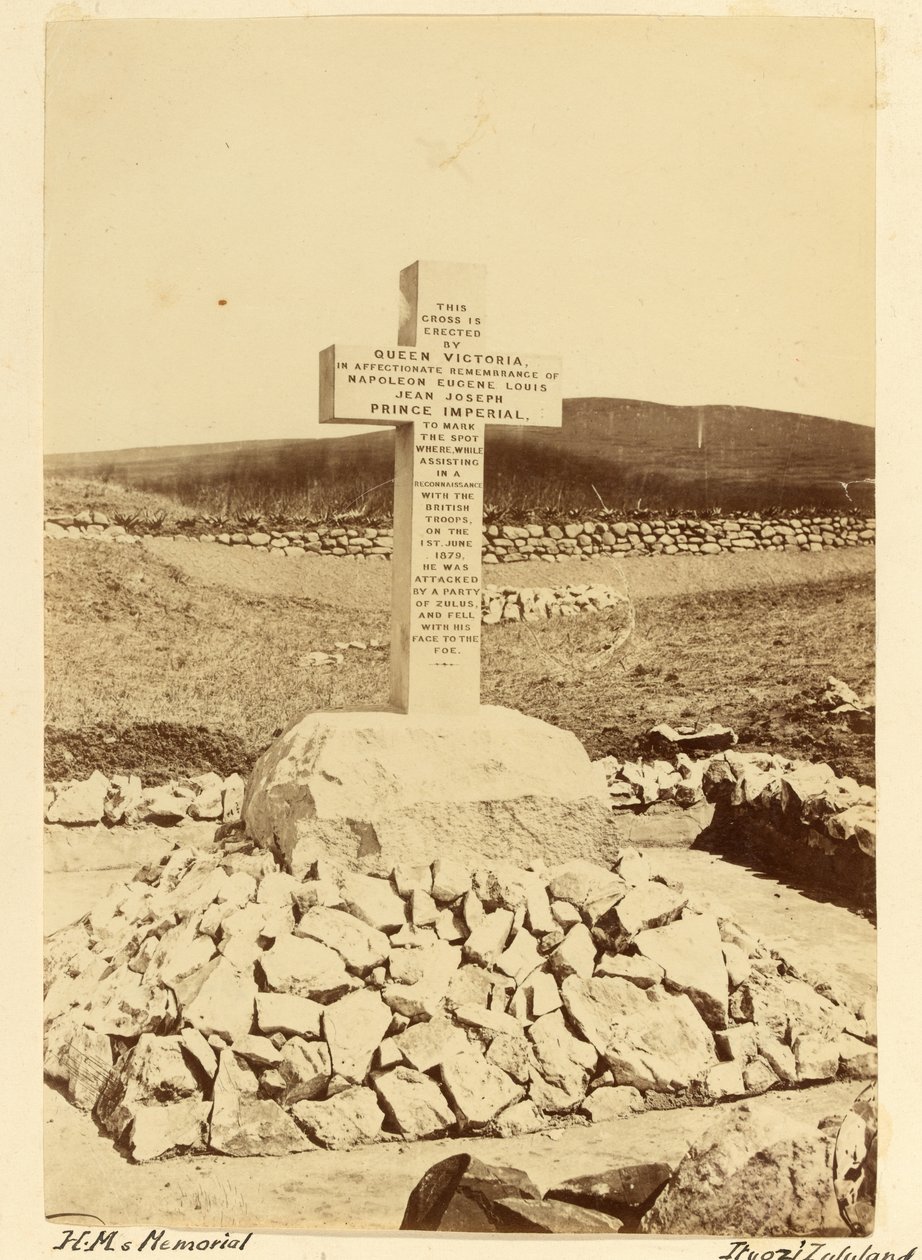 Denkmal für den Prinzen Imperial, 1881 von Unknown photographer