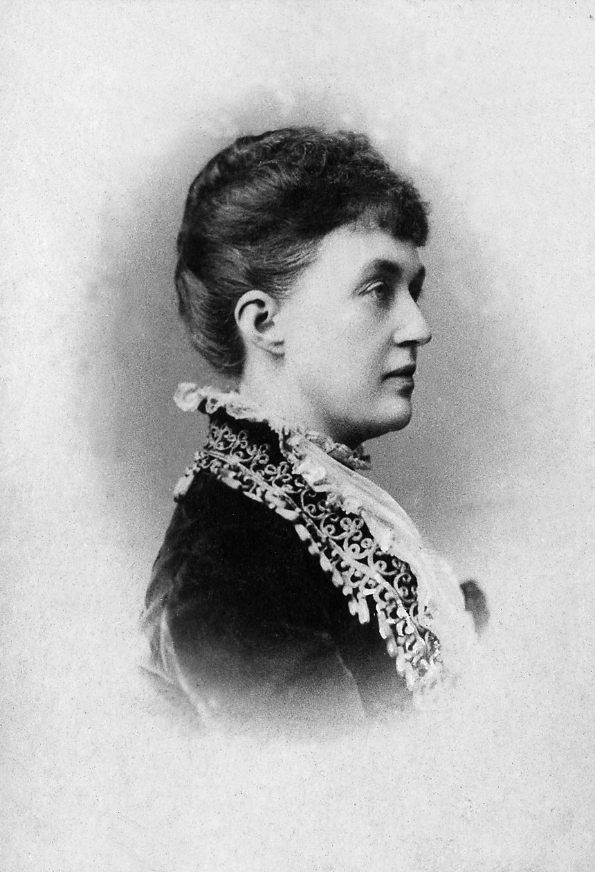 Porträt von Adelaide Marie von Anhalt-Dessau (1833-1916), Großherzogin von Luxemburg von Unknown photographer