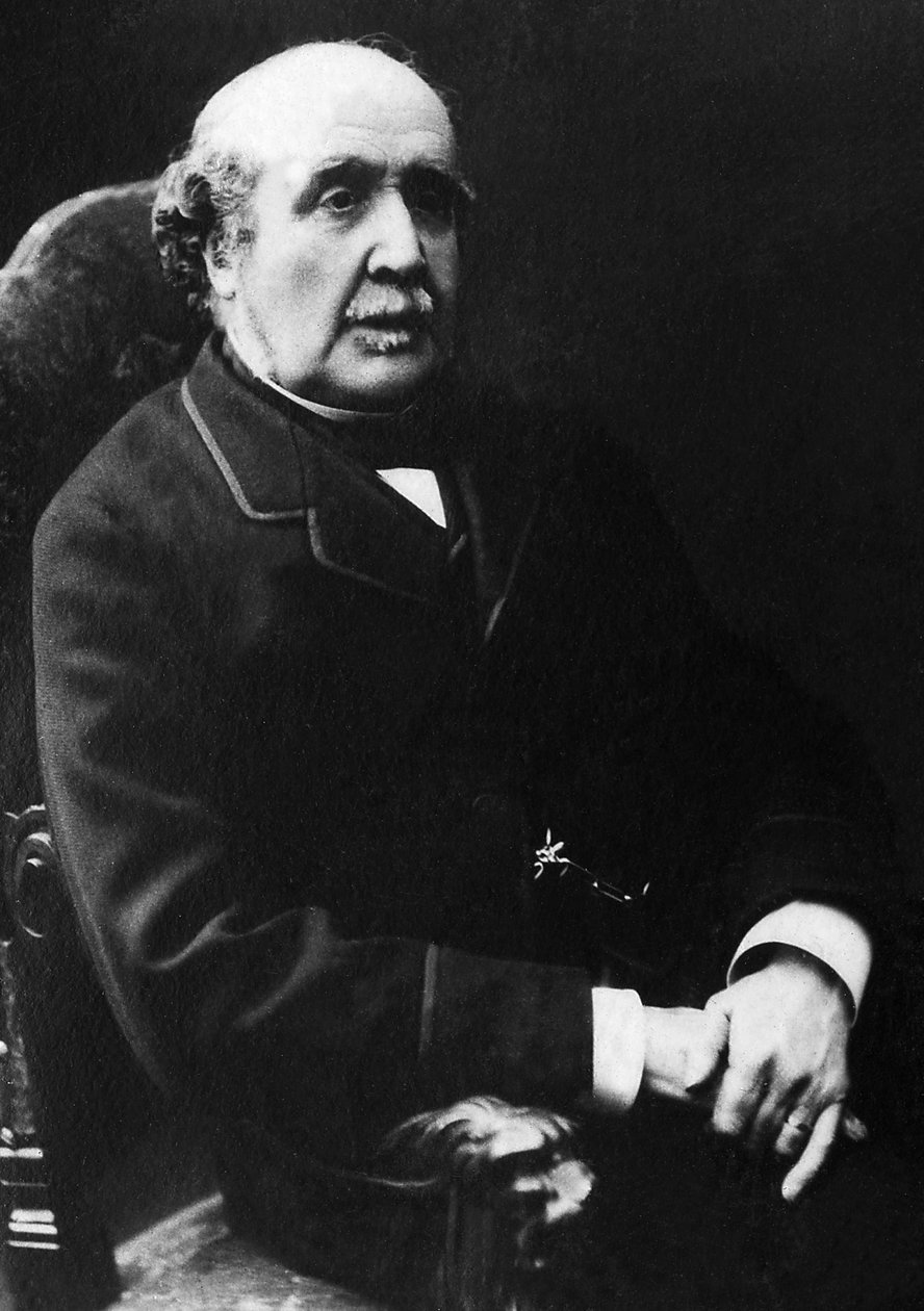 Porträt von Albert, Herzog von Broglie (1821-1901), französischer Historiker und Politiker. von Unknown photographer
