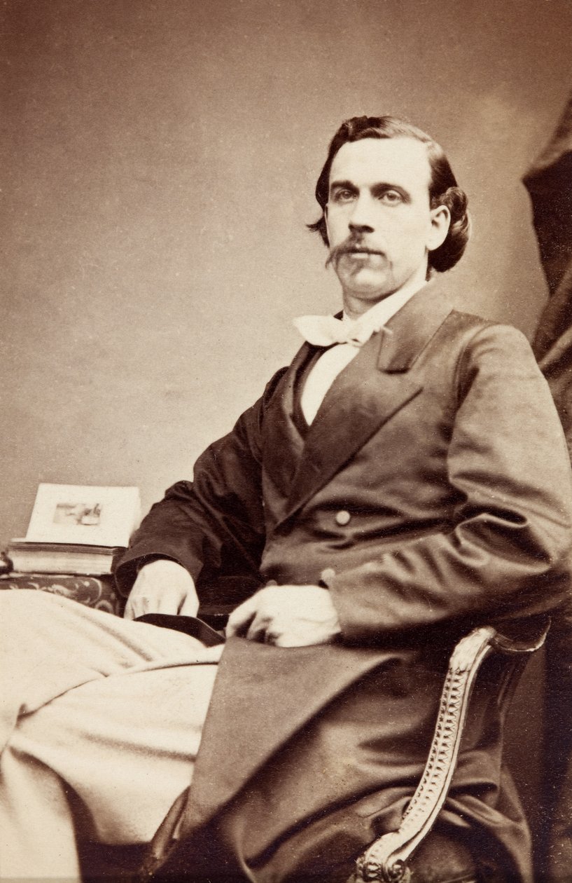 Porträt von Allan Foli, ca. 1860 (s/w Foto) von Unknown photographer