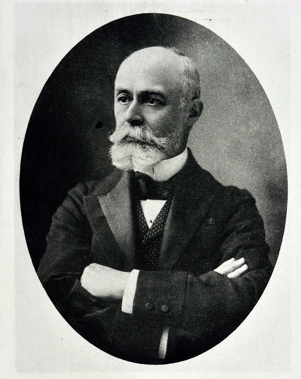 Porträt von Antoine Henri Becquerel - Englischer Physiker, Nobelpreisträger 1852-1908 von Unknown photographer
