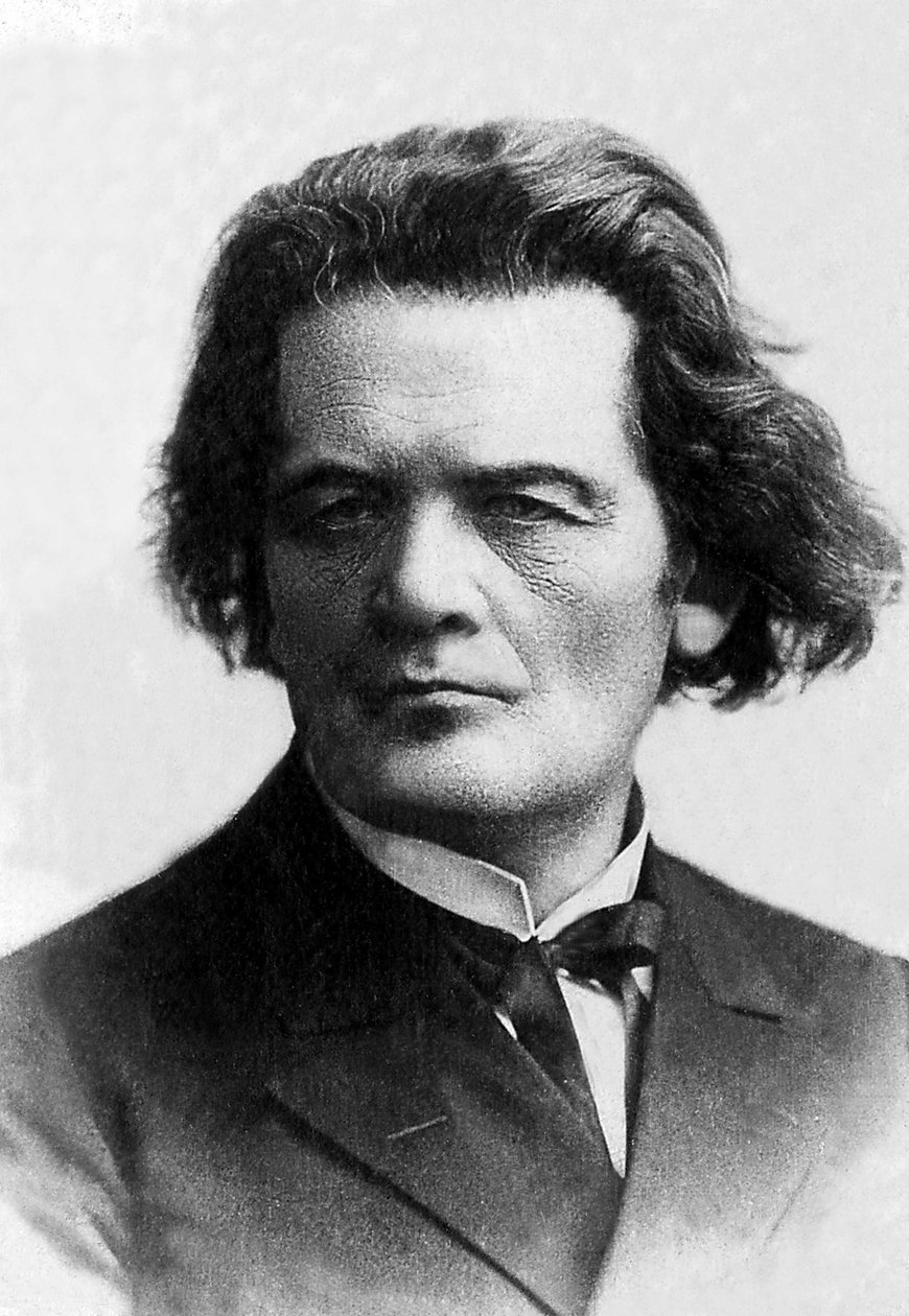 Porträt von Anton Rubinstein (1829-1894), russischer Pianist und Komponist von Unknown photographer